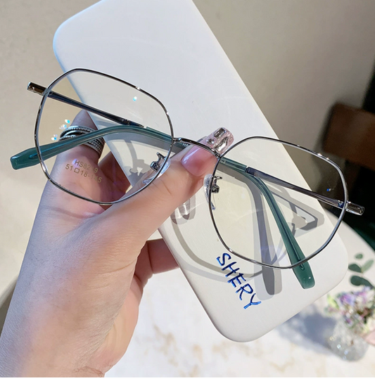 Product Title Luxury Metal Optical Glasses | Blue Light Blocking · Ultra-Light Design · Stylish Everyday Look