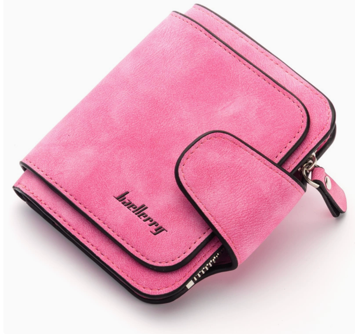 Women's Anti-Theft Multi-Card Suede Wallet | Cute Student Coin Purse | Short Button Wallet