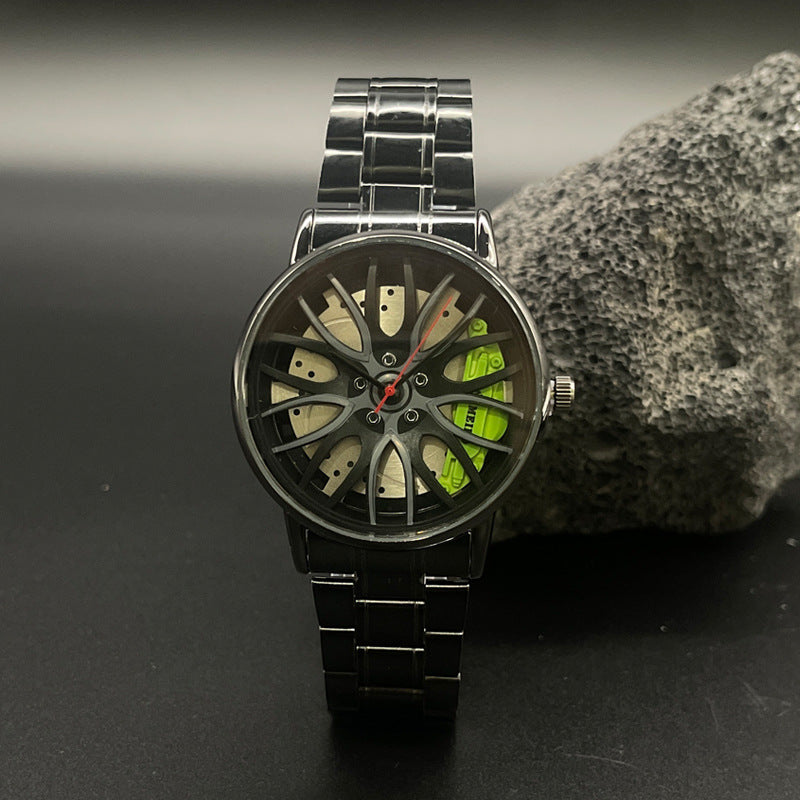 Men’s Stainless Steel Quartz Watch – 39mm Casual Analog Wristwatch – Multiple Colors